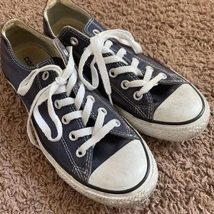 Navy Blue Converse size women’s 9